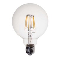 ΛΑΜΠΑ LED ΓΛΟΜΠΟΣ G125 FILAMENT 8W Ε27 2200K 220-240V DIMMABLE ΛΑΜΠΑ LED ΓΛΟΜΠΟΣ G125 FILAMENT 8W Ε27 2200K 220-240V DIMMABLE
