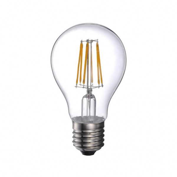  Λάμπα Led κλασική Filament  7W Ε27 Dimmable  Eurolamp 2700Κ