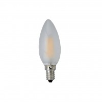 ΛΑΜΠΑ LED ΚΕΡΙ FILAMENT 4W E14 2700K 220-240V MAT ΛΑΜΠΑ LED ΚΕΡΙ FILAMENT 4W E14 2700K 220-240V MAT